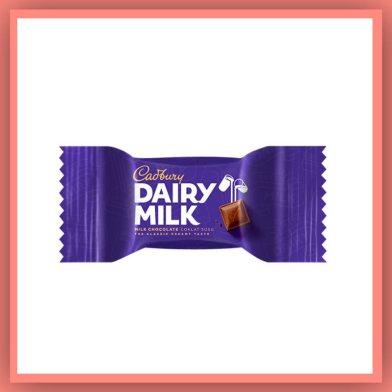 Cadbury Dairy Milk CHOCOLATE Mini Bites Bar 4.5g Coklat (1 pcs) Shopee Singapore