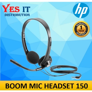 hp boom 150 stereo headset