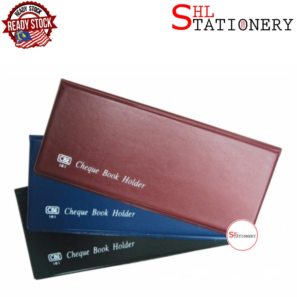 CBE PVC Cheque Book Holder / Checkbook Register Cover Holder Case