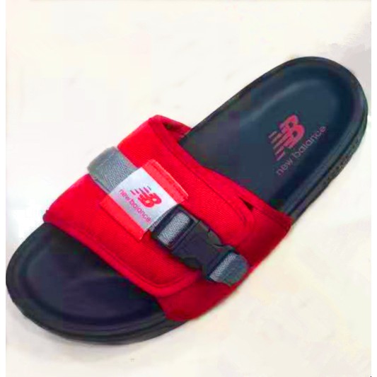 new balance sandals red