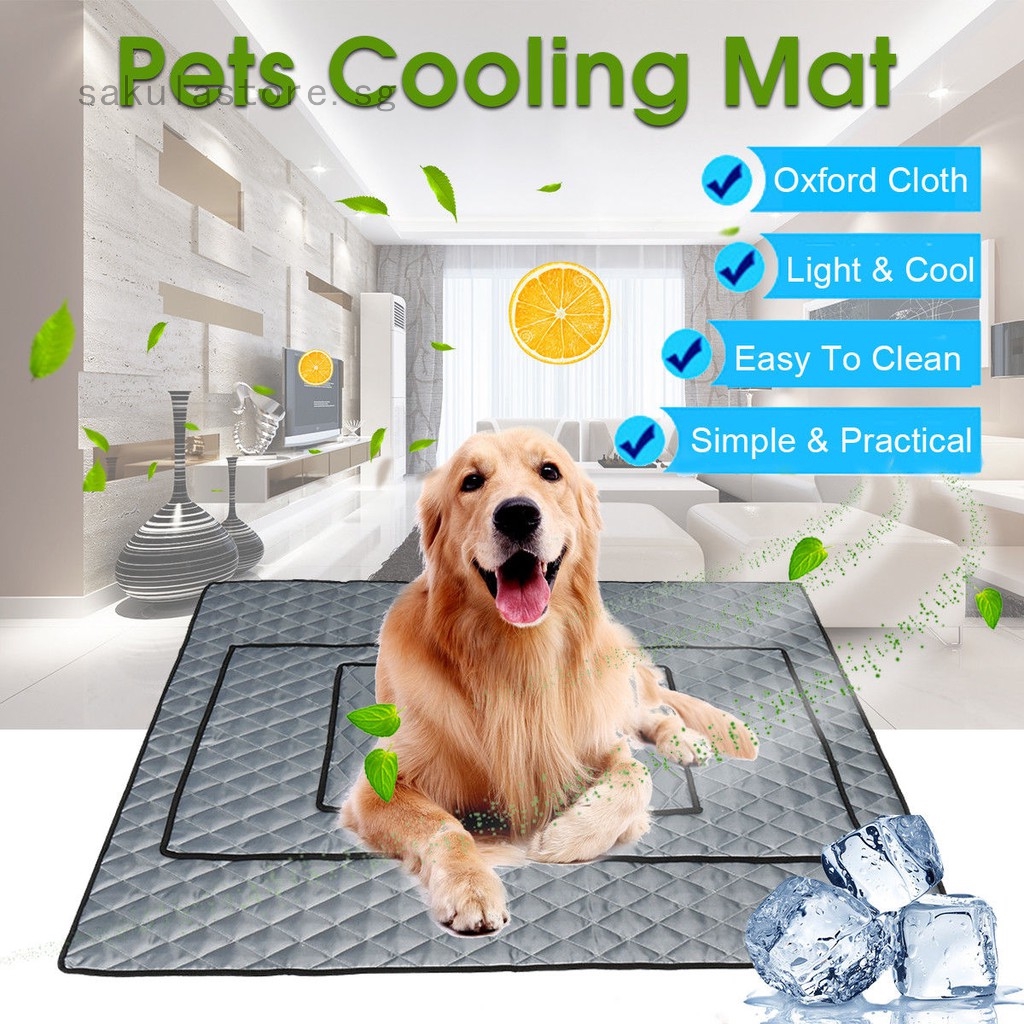 Pads Pet Pad Summer Cooling Mat Dog Beds Mats Blue Pet Ice Pad