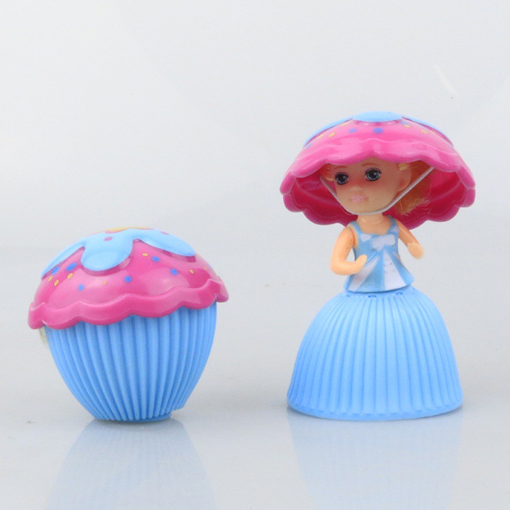 Magic Transformed Doll Cupcake Princess Play House Deformable Pastry Girls Toys
