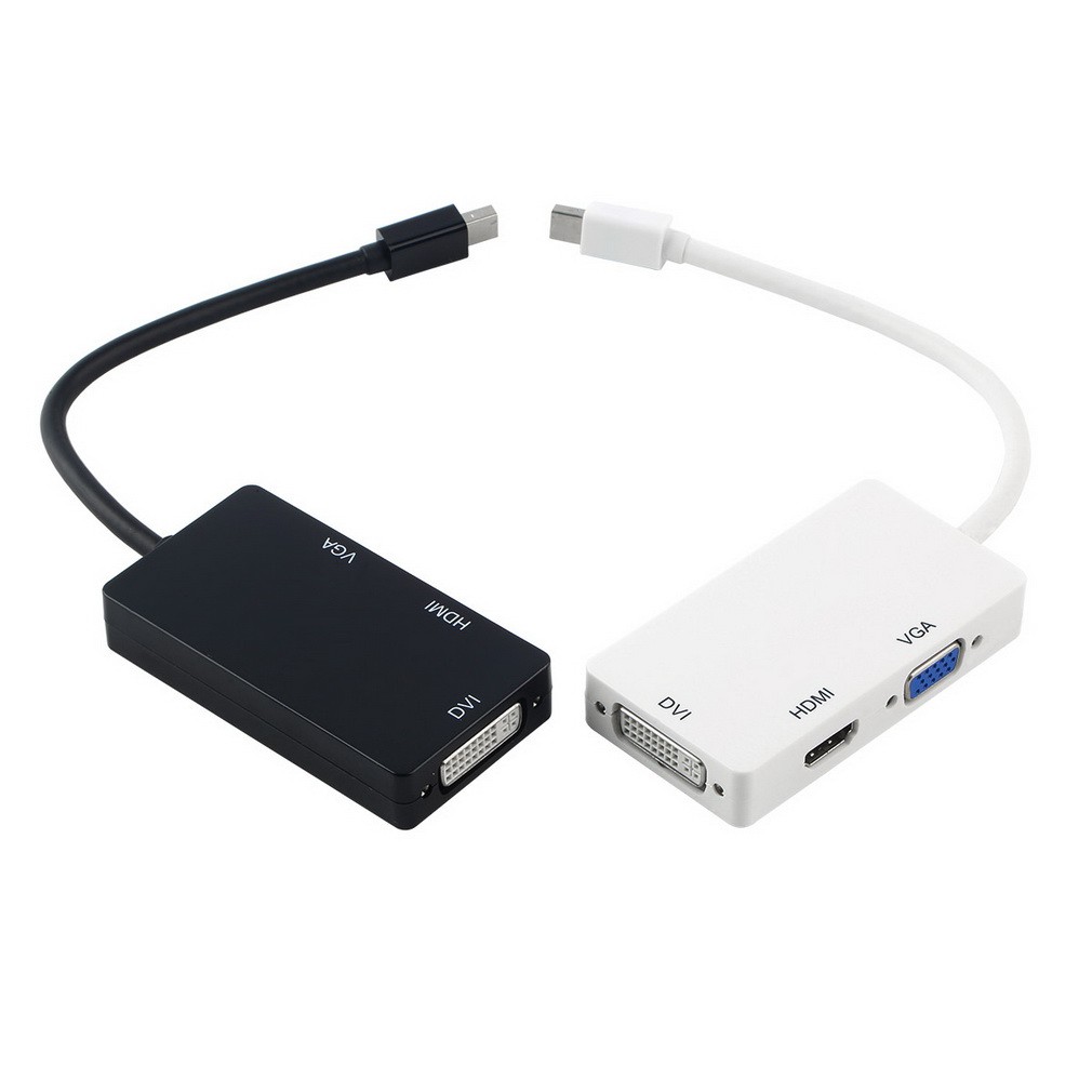 Mini Dp To Dvi Vga Hdmi Hdtv Adapter 3 In1 For Microsoft Surface Pro 3 2 1 Shopee Singapore