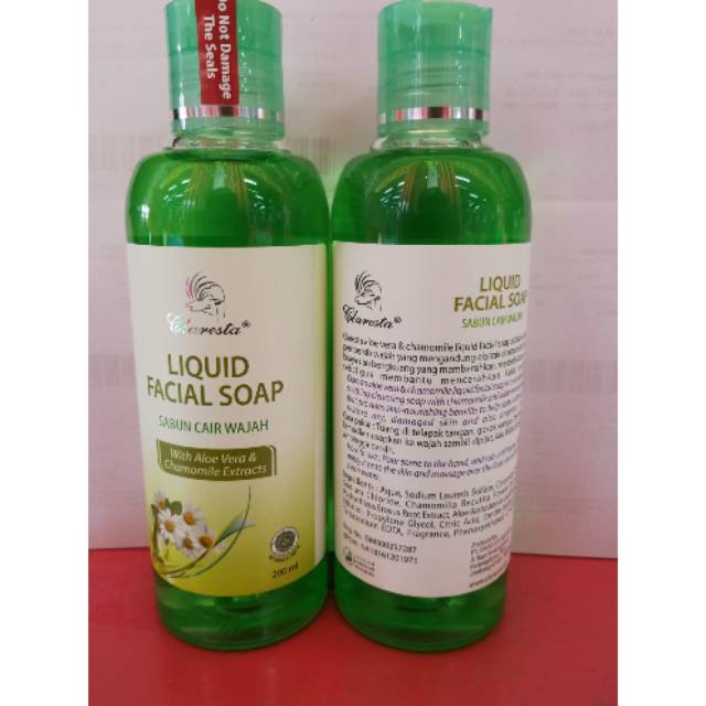 liquid facial soap