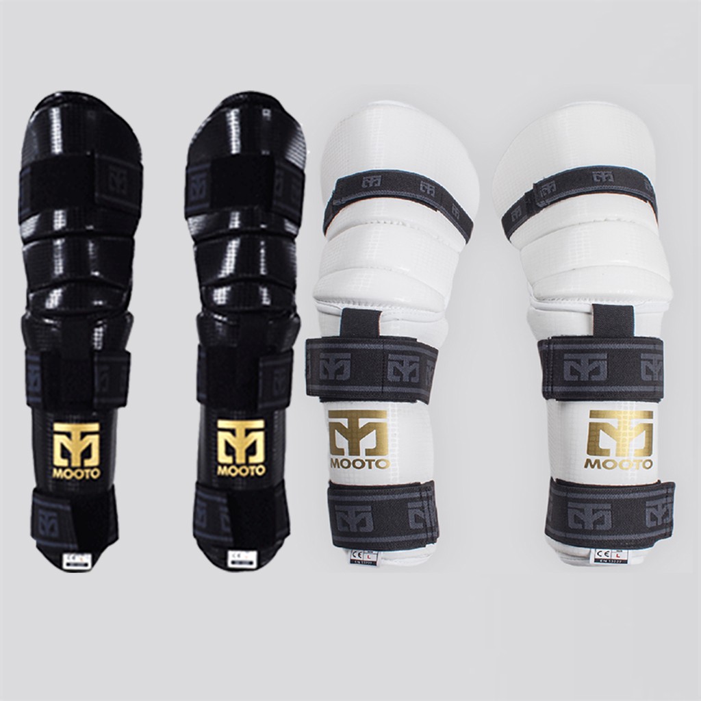 Martial arts arm & elbow MOOTO arm & elbow guard gear/Protector S2 white 