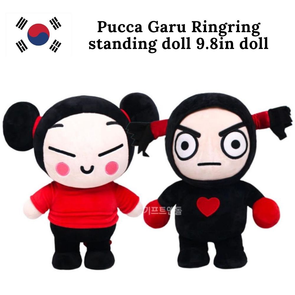 Pucca Garu Ringring Standing Doll 9 8in Doll Shopee Singapore
