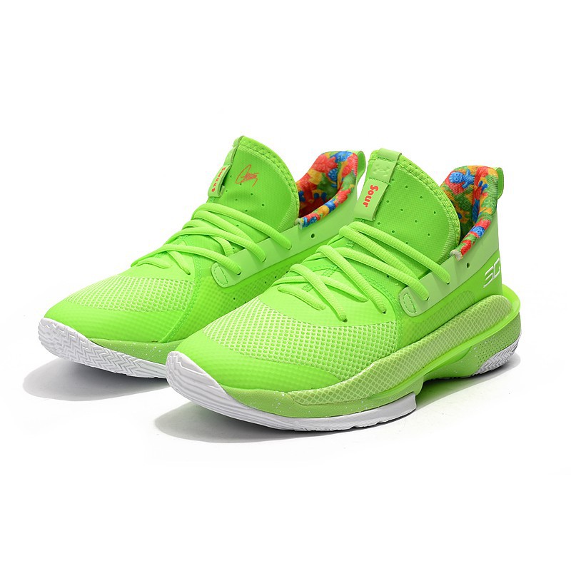 curry 7 neon green