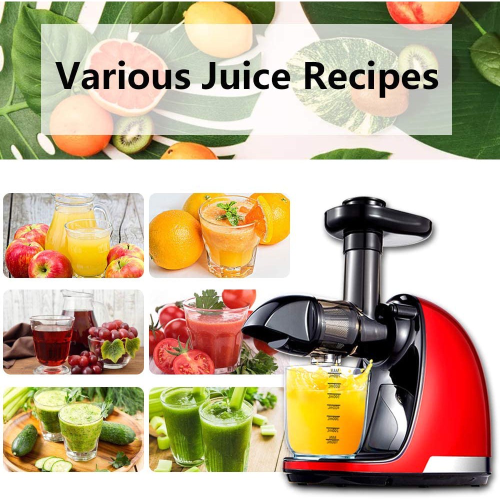 Slow Juicer,AMZCHEF Slow Masticating Juicer Extractor Professional