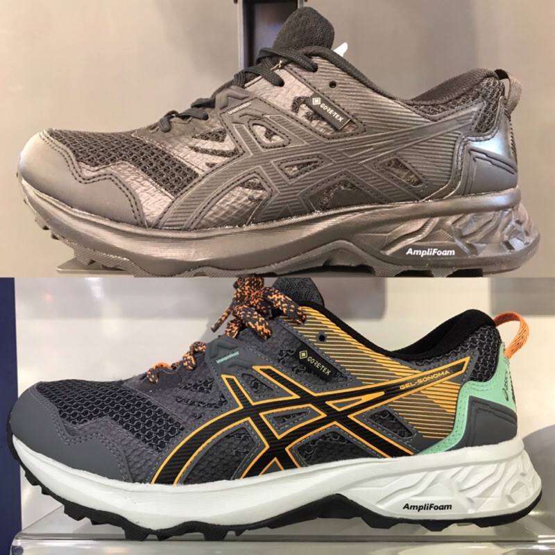 asics gel waterproof running shoes