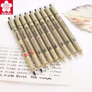 *Ready Stock SAKURA* Pigma Micron Drawing Pens Markers Pen Sketch Marker Made In Japan