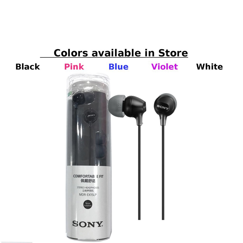 sony earbuds mdr ex15lp
