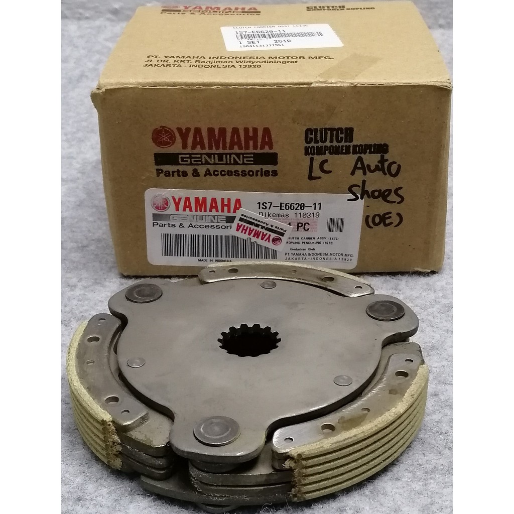 Yamaha Lc135 Auto Clutch Shoes 100 Original Hly Shopee Singapore