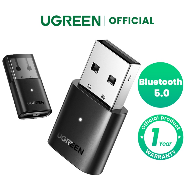 UGREEN USB Bluetooth 5.0 Adapter Dongle Transmitter Receiver For PC