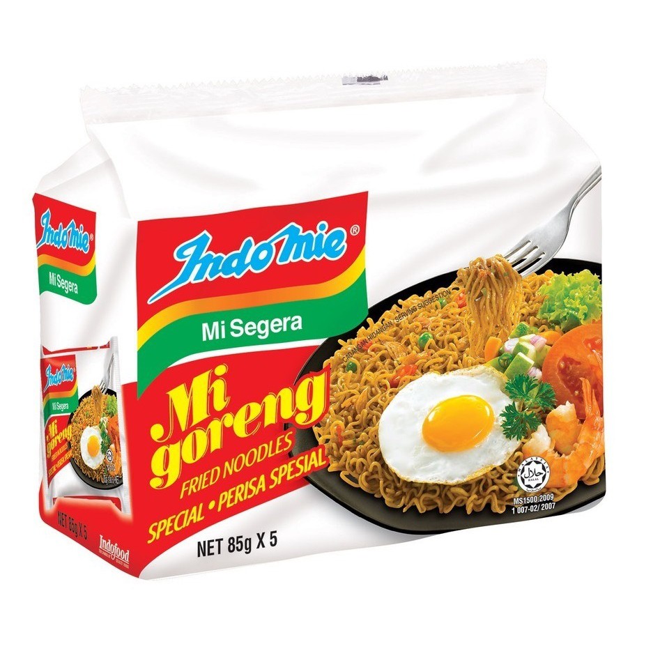 Indomie Instant Fried Noodles Special 85g x 5 packs x 8 bags (1 Box)EXP07/2022 Shopee Singapore