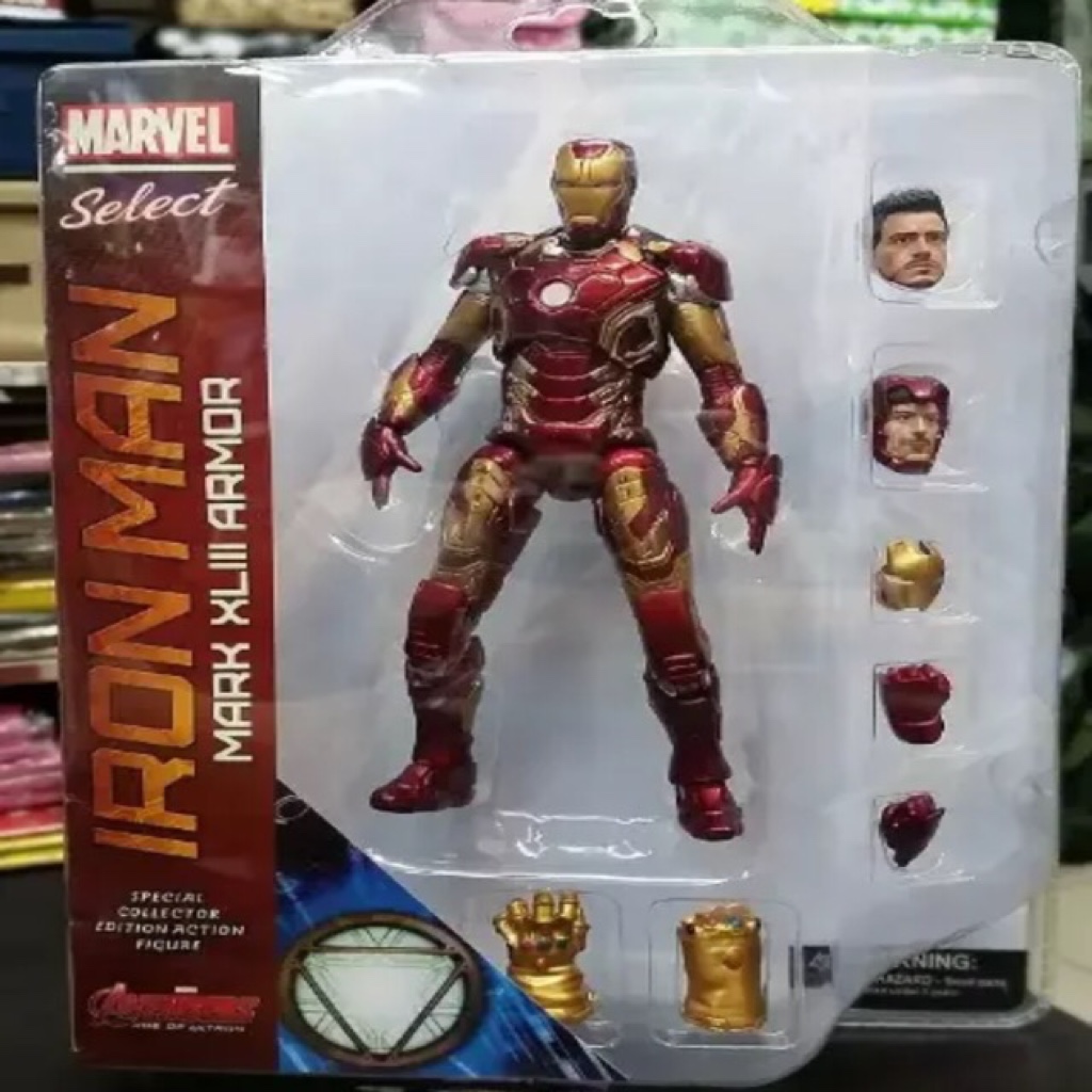 marvel select iron man mark 43