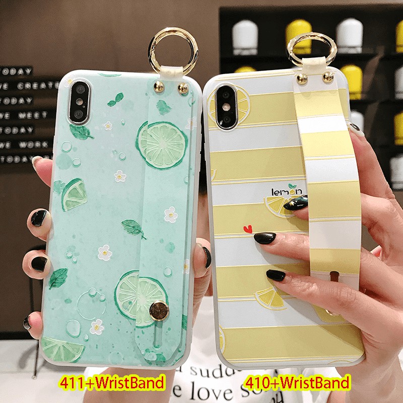 Oppo Ax7 R17 R15 A83 A1 Back Cover 3d Emboss Wrist Band Style Soft Tpu Slim Phone Case Shopee Singapore