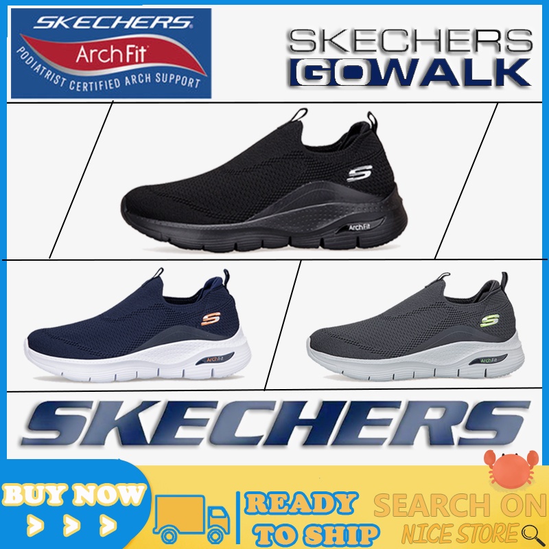 mens skechers walking shoes