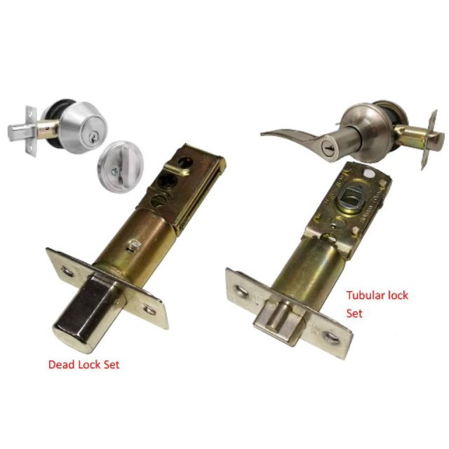 Adjustable Door latch for Deadlock and Tubular Lock 60mm to 70mm