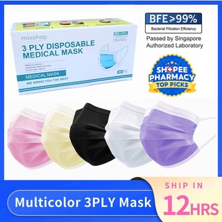 Image of mixshop 3PLY disposable Medical mask & face mask for Adults and Kids, 99% BFE