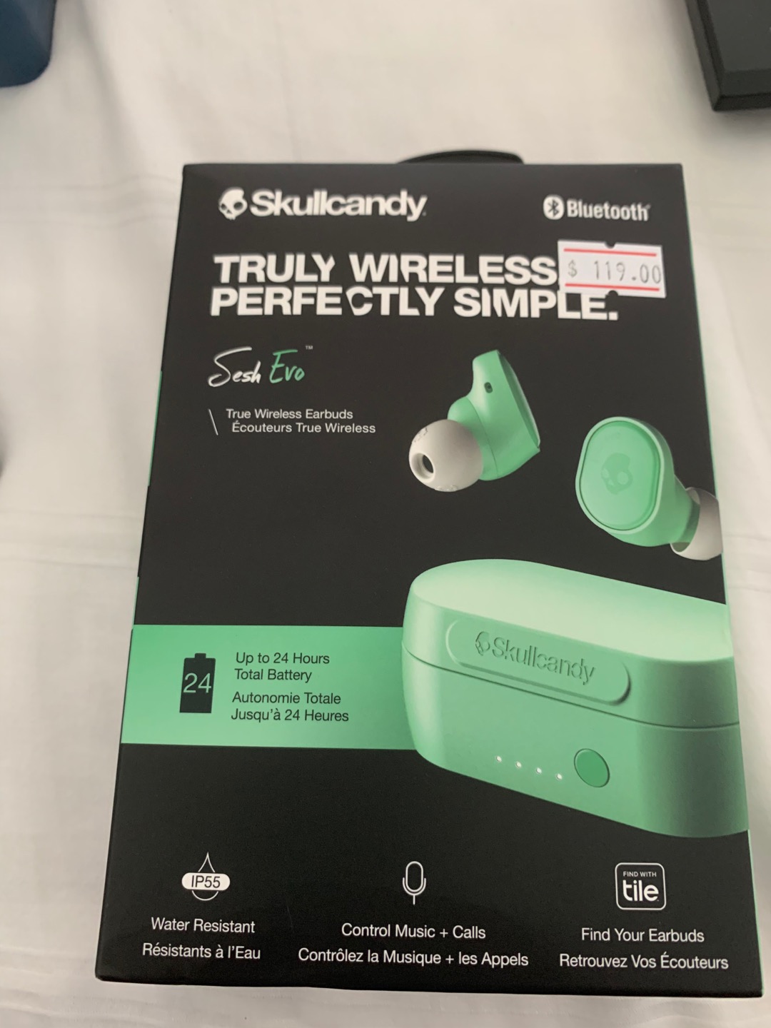 skullcandy wireless earbuds sesh evo