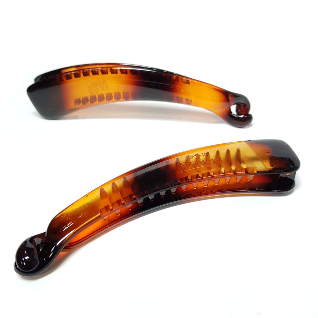SINMA Classic Large Banana Clip Tortoise Shell , X 2pcs (Made In Korea