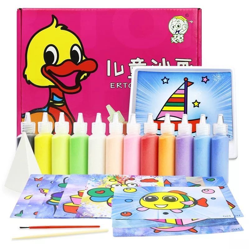 [Ready Stock] Kids / Children Sand Painting Kit