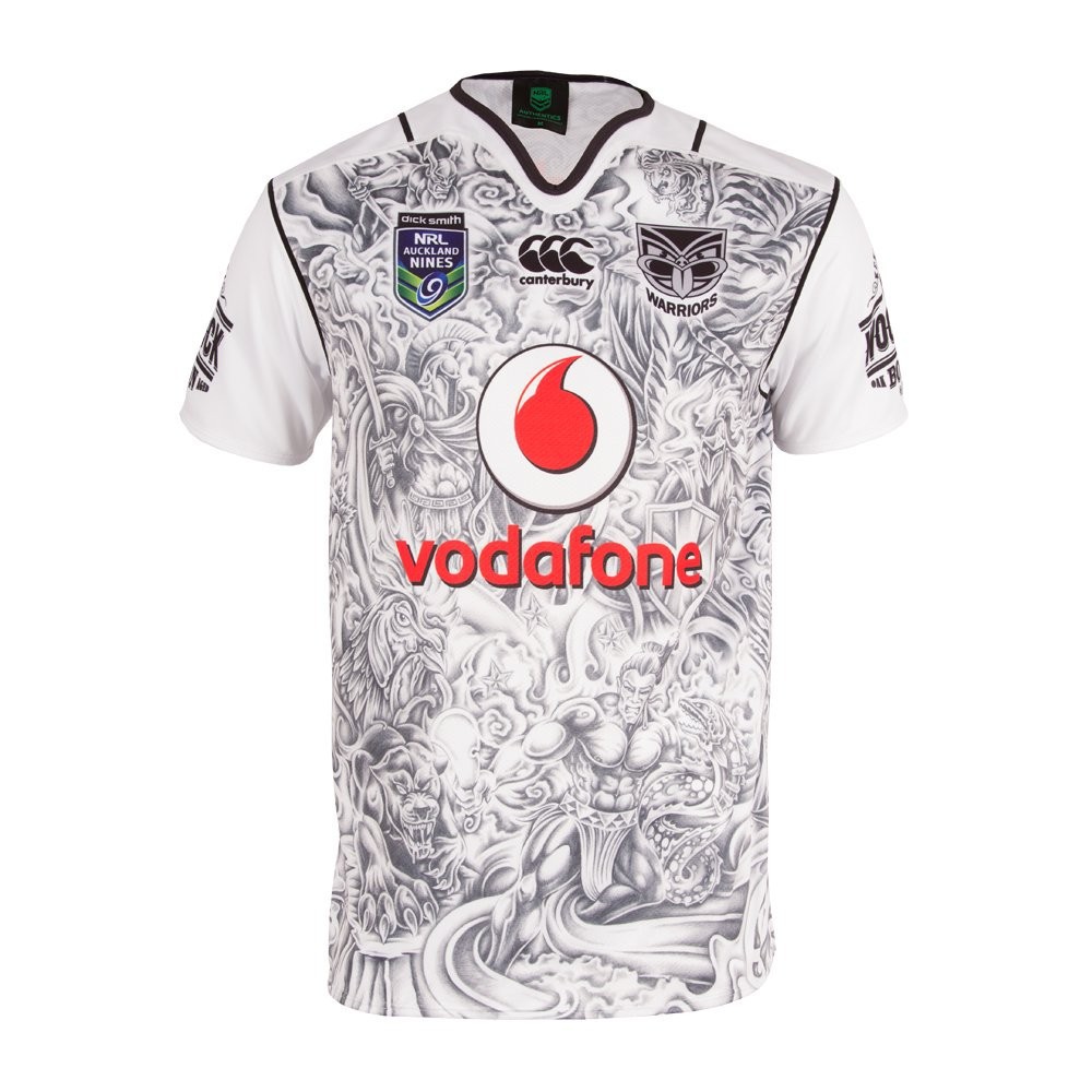 warriors rugby shirt