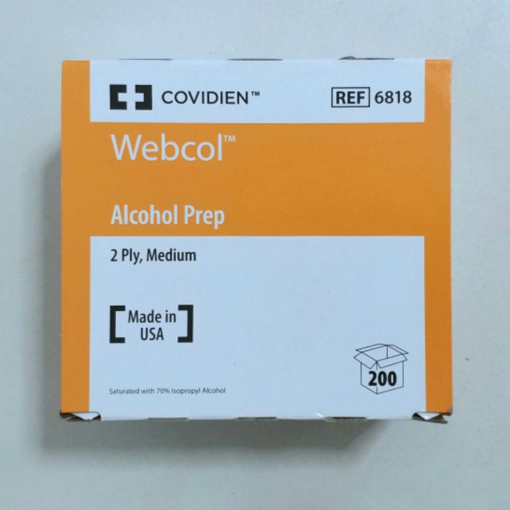 webcol alcohol swabs