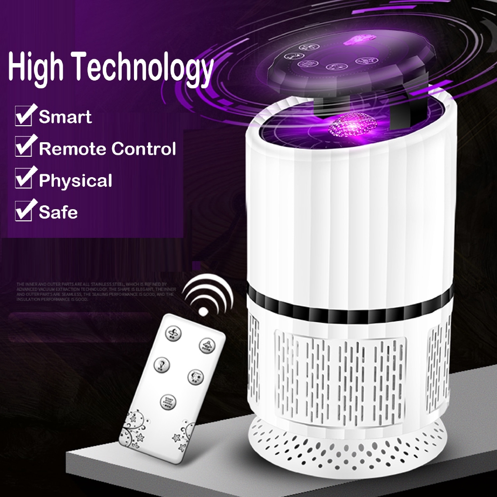 Photocatalyst USB Mosquito Killer Lamp Touch Key Remote ...