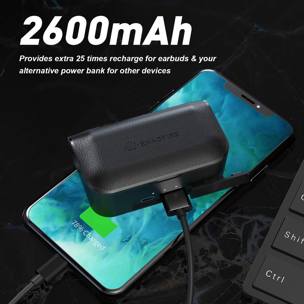 enacfire f1 wireless earbuds cvc 8.0