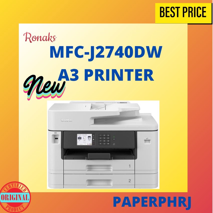 Brother MFCJ2740DW Inkjet Printer A3 Multifunction inkjet with built