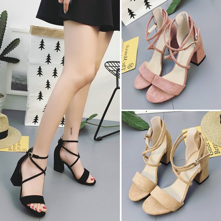 strappy heels shopee