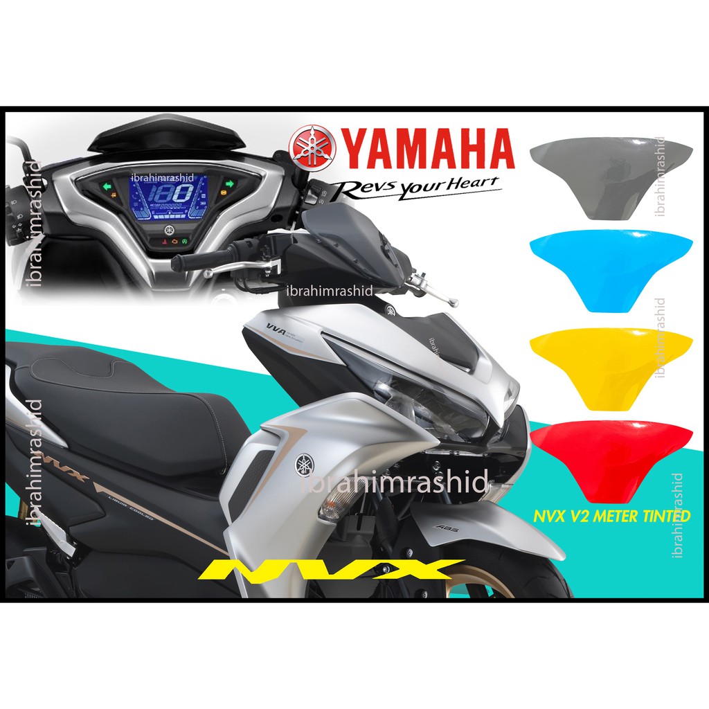 Yamaha Nvx V2 2021 Tinted Meter Sticker 2021 Yamaha Nvx155 V2 2021 Meter Tinted Shopee Singapore