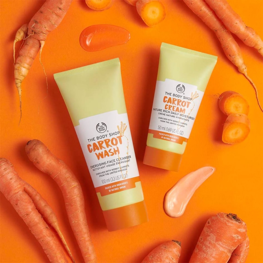 carrot cream moisturiser