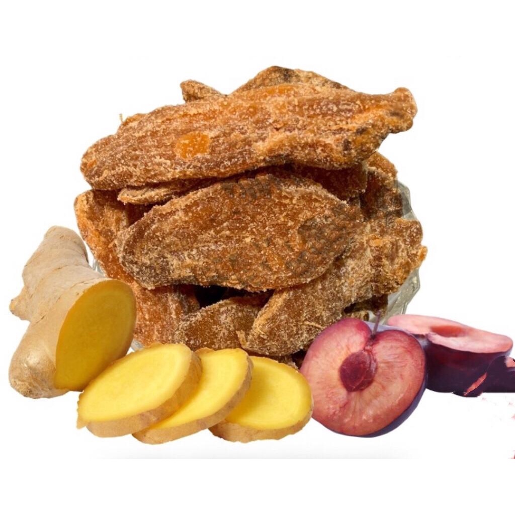 Dried Bentong Ginger Sourplum Slice 200g (Asam Halia Asamboi Kering