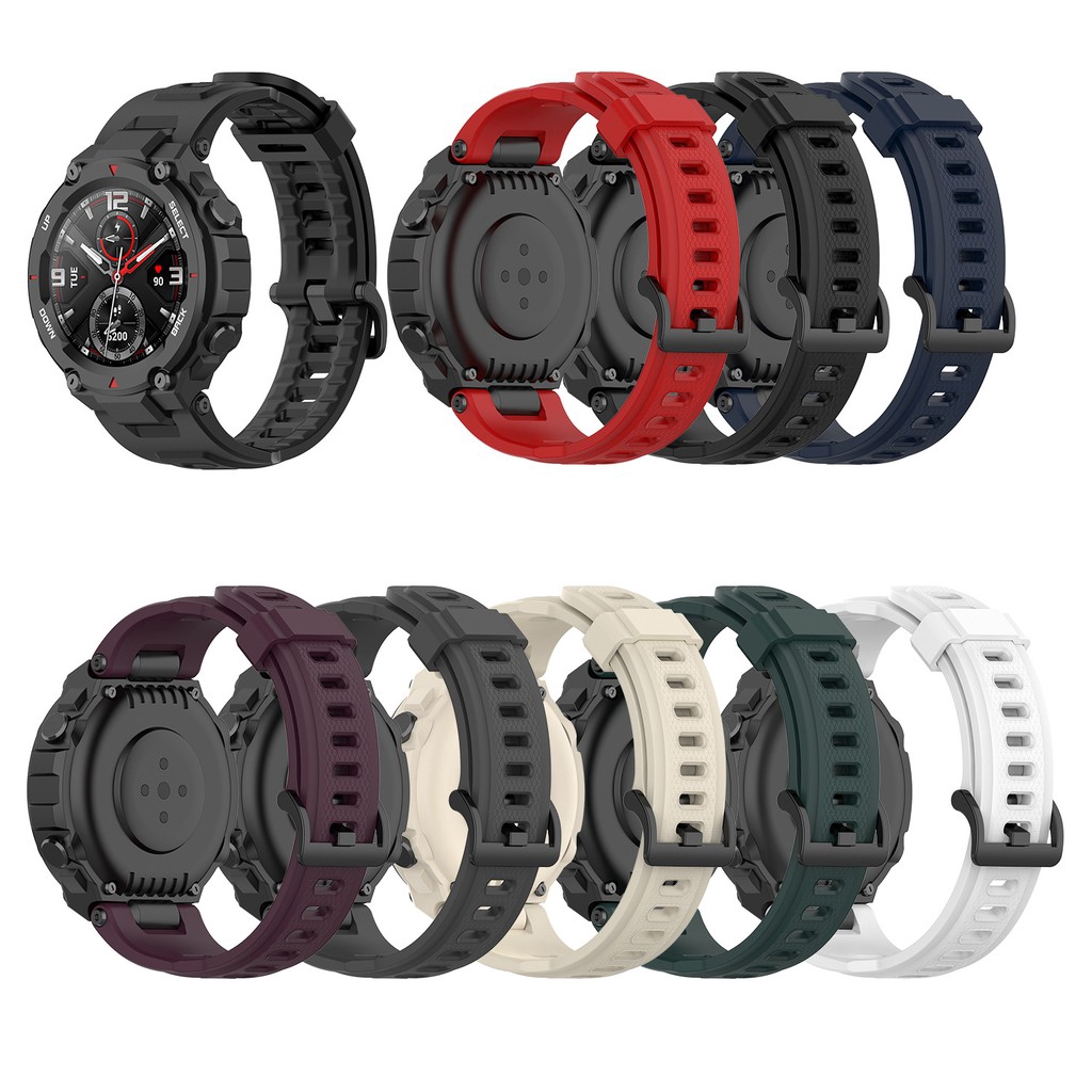 amazfit t rex on wrist