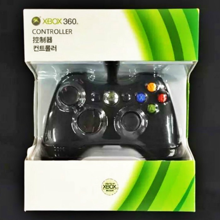 Escandaloso galope Volar cometa New Arrival OEM Microsoft Xbox 360 Wired Controller Black/White | Shopee  Singapore