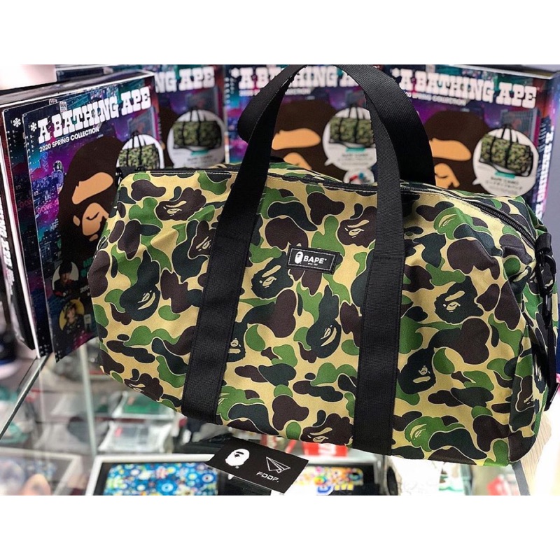 Fdof E Mook A Bathing Ape Type Video Print Camouflage Bucket Pack Fdof E Mok A Bathing Ape Shopee Singapore