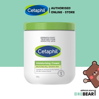 [Australia - Premium] Cetaphil Moisturising Cream 550g I for Dry and sensitive skin [BaeBear.sg]