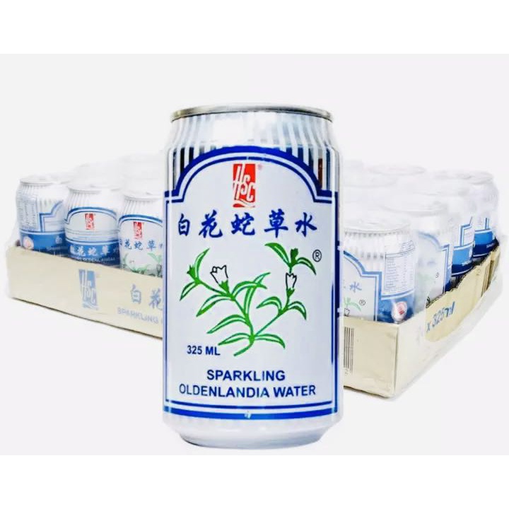 Hsc Sparkling Oldenlandia Water 白花蛇草水 24 Cans X 325 Ml Shopee Singapore