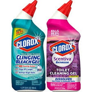 Clorox Toilet Bowl Cleaner and Disinfectant with Bleach/Scentiva/Ocean Mist/Cool Wave/Lavender #7