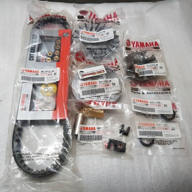 Cvt Package Mio Sporty Nouvo Fino Old Mio Soul Old Ori Yamaha Free Silder 3 Pcs Shopee Singapore