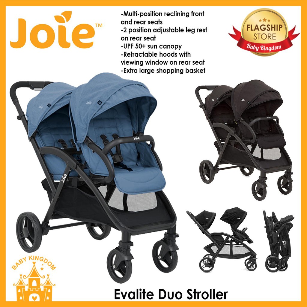 joie evalite duo grey