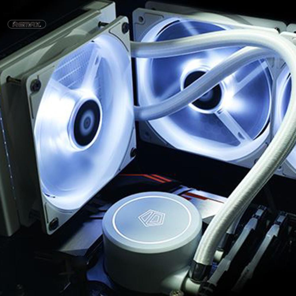 Rain Professional Id Cooling Xf 125 1mm 4pin Cooler Fan For Pc Case Cpu Water Cooling Shopee Singapore