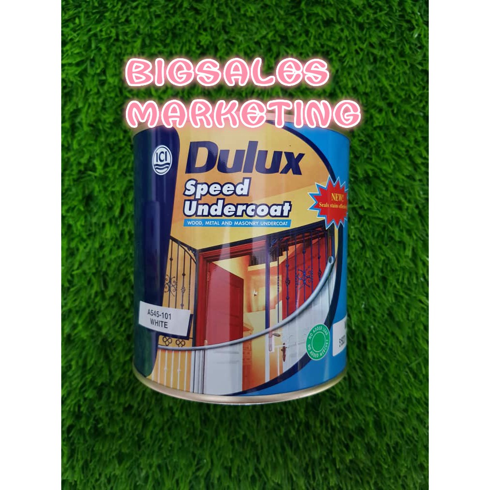 1 Liter ICI  DULUX Wood Metal Speed Undercoat White Cat  