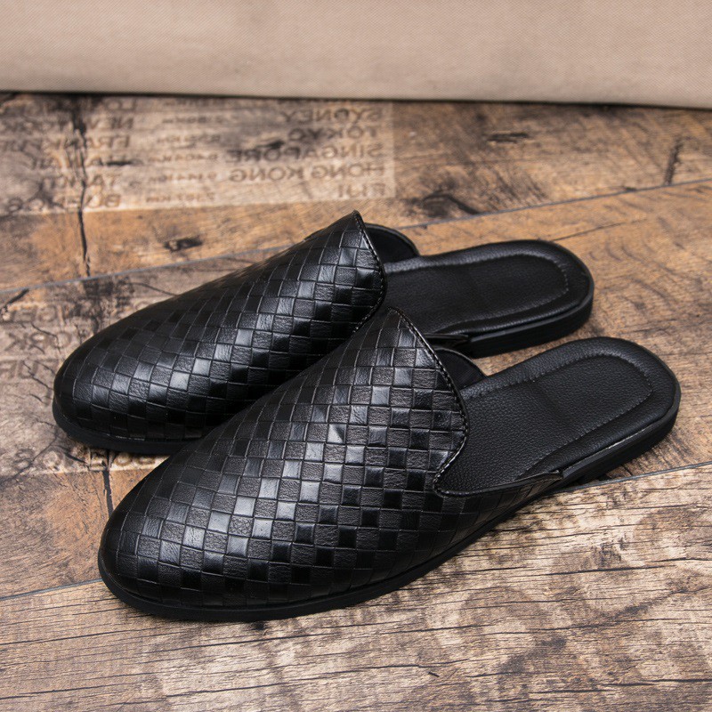 mens slip on shoes backless