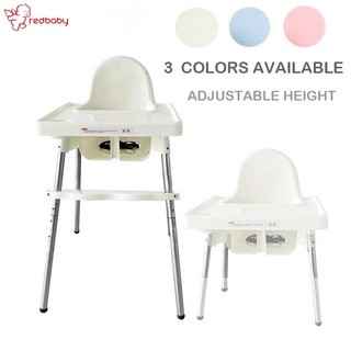 2in1 Baby High Chair Ikea Inspired Adjustable Waterproof Eat Dining Seat Highchair #0