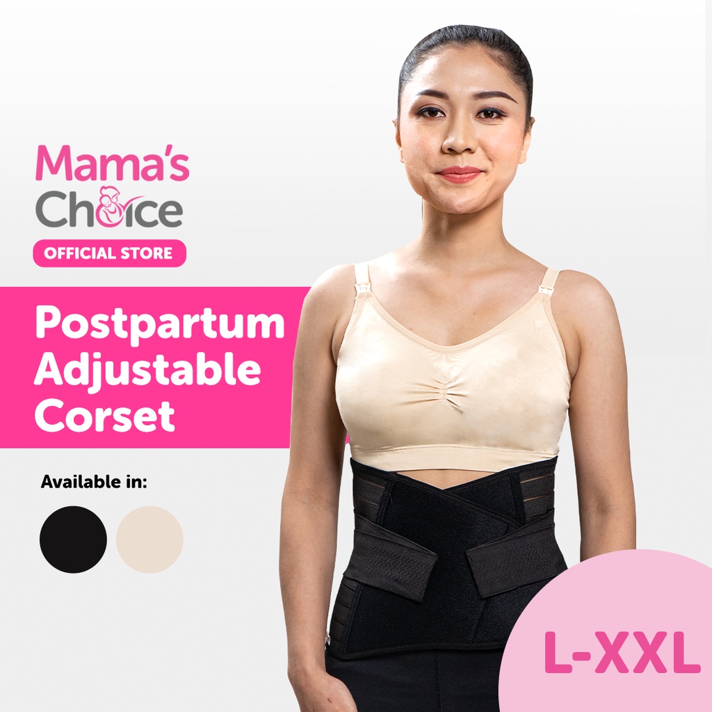 Mama's Choice Postpartum Adjustable Corset Belly Band Belly Wrap