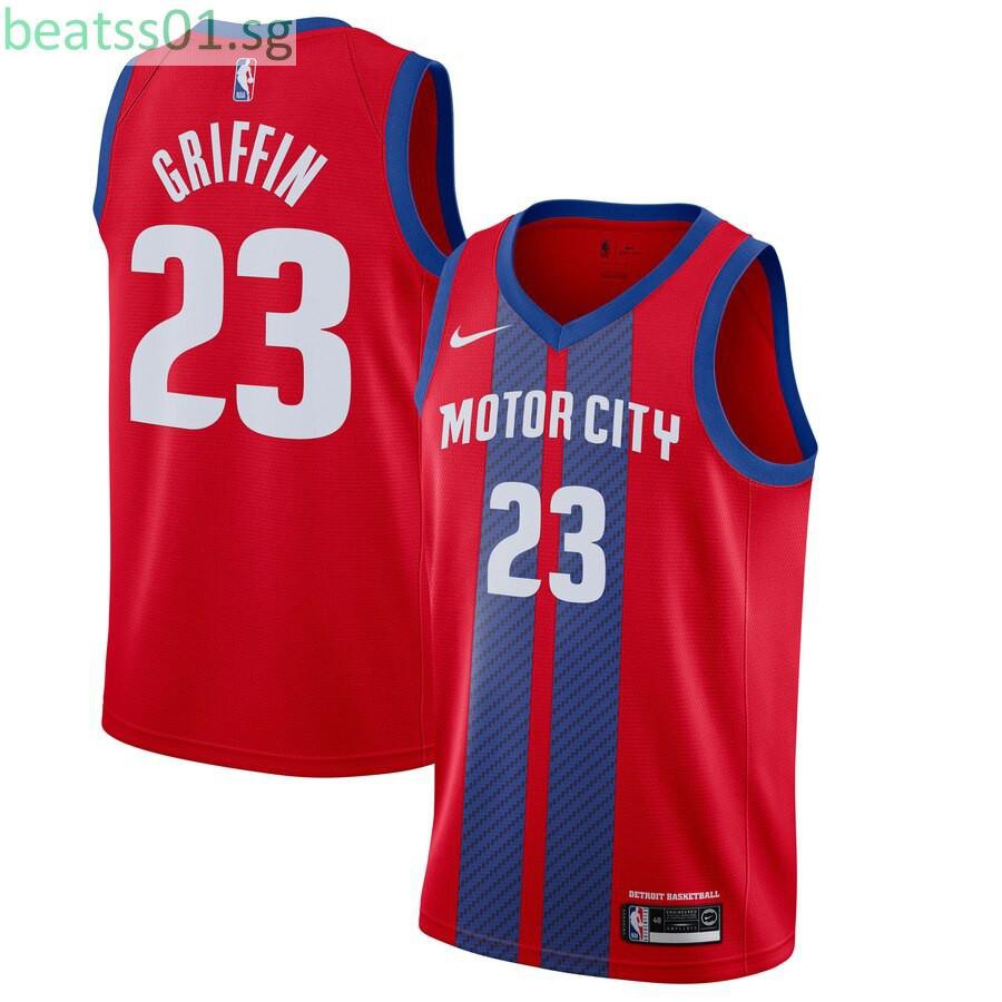 NBA Jersey Men's Detroit Pistons #23 