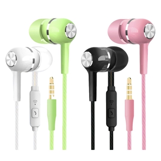 VPB S12 Sports Earphones 3.5mm Wired In Ear Headphone With Handsfree Microphone For Samsung IOS